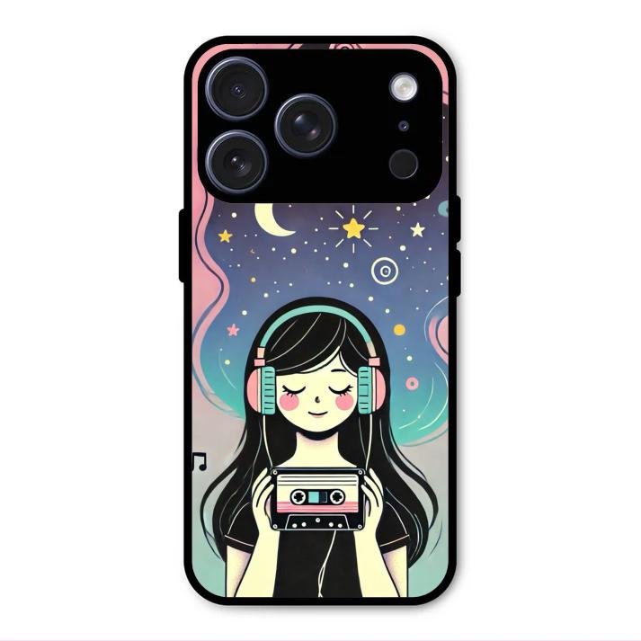 luna glossy metal case cover for iPhone 17 Pro Max