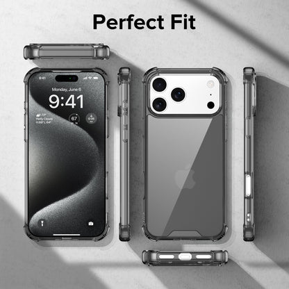 iPhone 17 Pro Max | iPhone 18 Pro Max Case  | Anti-scratch | Soft Shockproof Cushion Corners Camera Protection Back Cover | Hard Transparent Back Cover Case for iPhone 17 Pro Max | iPhone 18 Pro Max