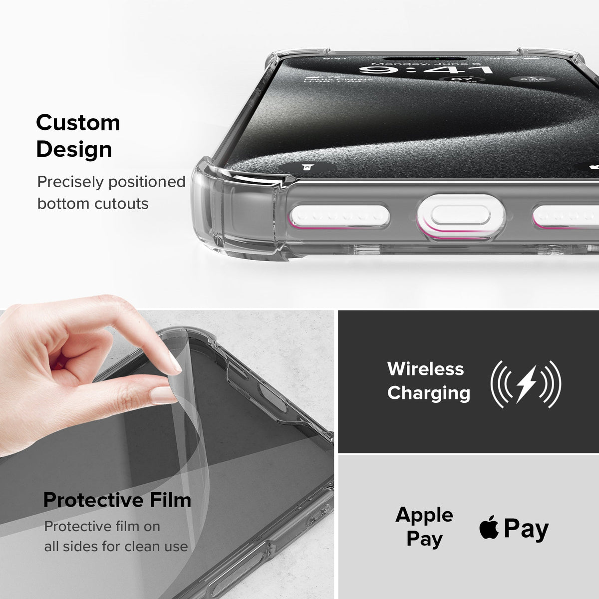 iPhone 17 Pro Max | iPhone 18 Pro Max Case  | Anti-scratch | Soft Shockproof Cushion Corners Camera Protection Back Cover | Hard Transparent Back Cover Case for iPhone 17 Pro Max | iPhone 18 Pro Max