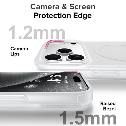 iPhone 17 Pro Max | iPhone 18 Pro Max Back Cover Matte Finish Magnetic for Magsafe Matte Sides Smooth Touch Back Case for iPhone 17 Pro Max | iPhone 18 Pro Max Cover