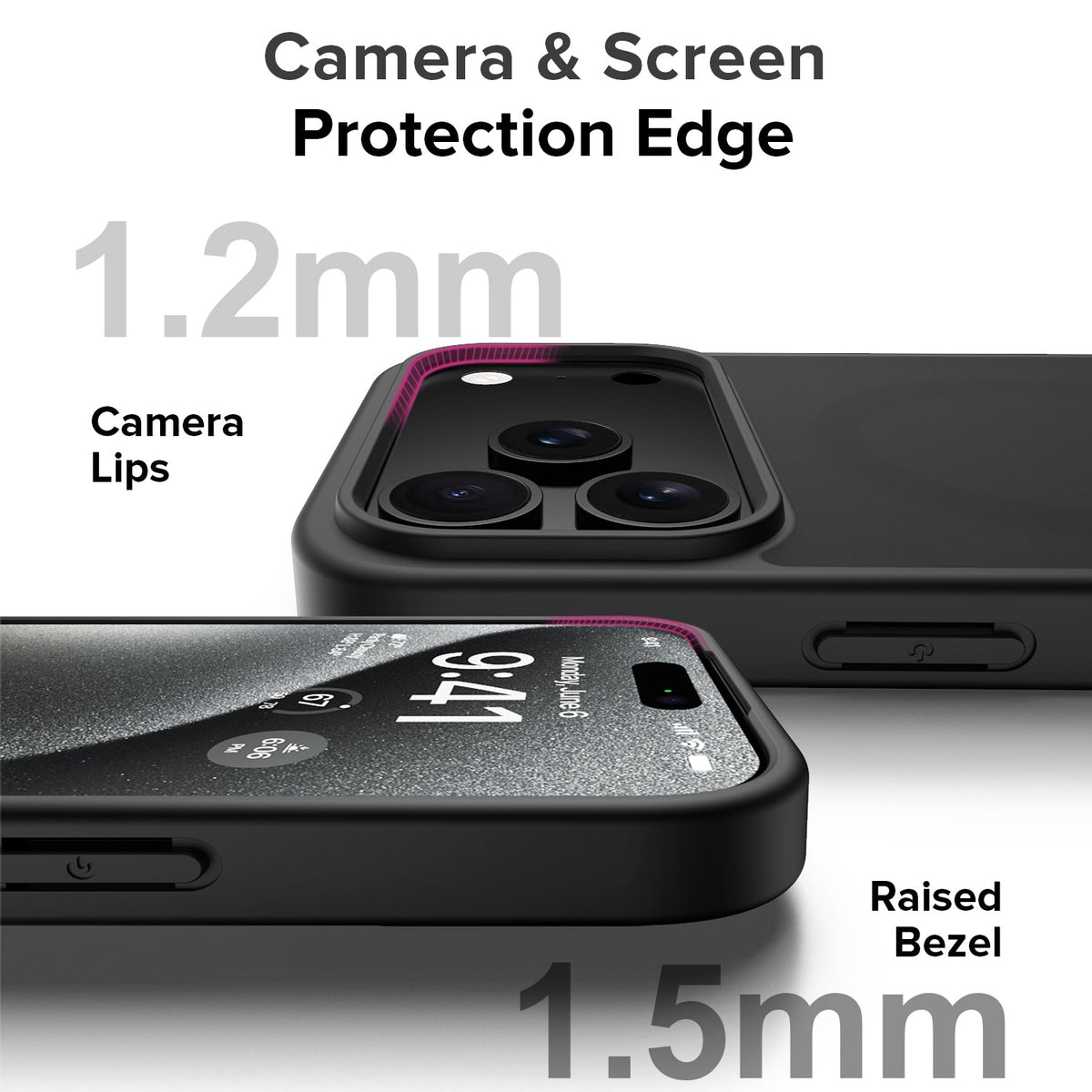 iPhone 17 Pro Max | iPhone 18 Pro Max Back Cover Matte Finish Magnetic for Magsafe Matte Sides Smooth Touch Back Case for iPhone 17 Pro Max | iPhone 18 Pro Max Cover
