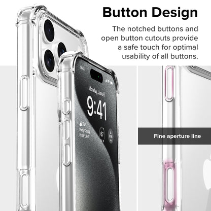 iPhone 17 Pro Max | iPhone 18 Pro Max Case  | Anti-scratch | Soft Shockproof Cushion Corners Camera Protection Back Cover | Hard Transparent Back Cover Case for iPhone 17 Pro Max | iPhone 18 Pro Max