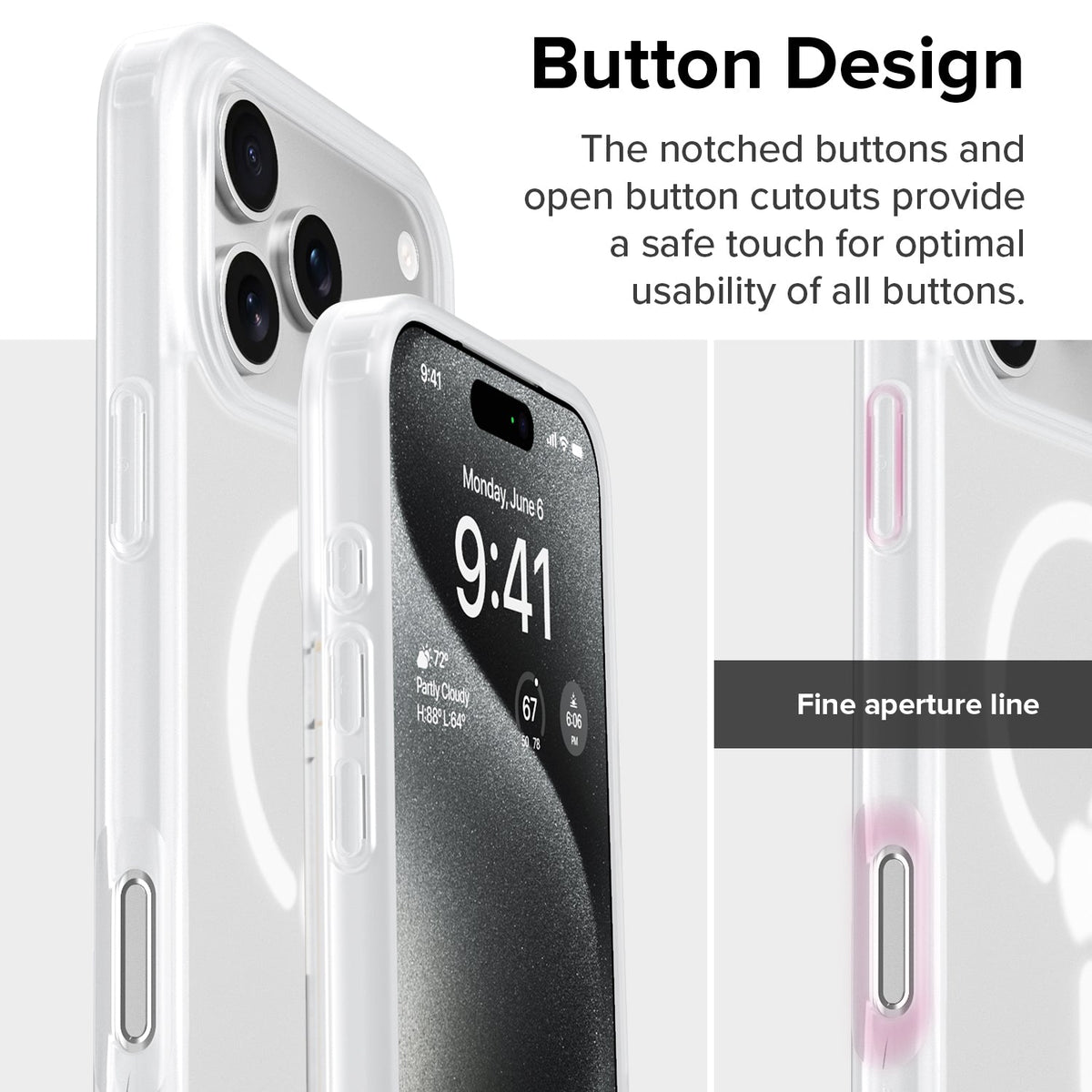 iPhone 17 Pro Max | iPhone 18 Pro Max Back Cover Matte Finish Magnetic for Magsafe Matte Sides Smooth Touch Back Case for iPhone 17 Pro Max | iPhone 18 Pro Max Cover