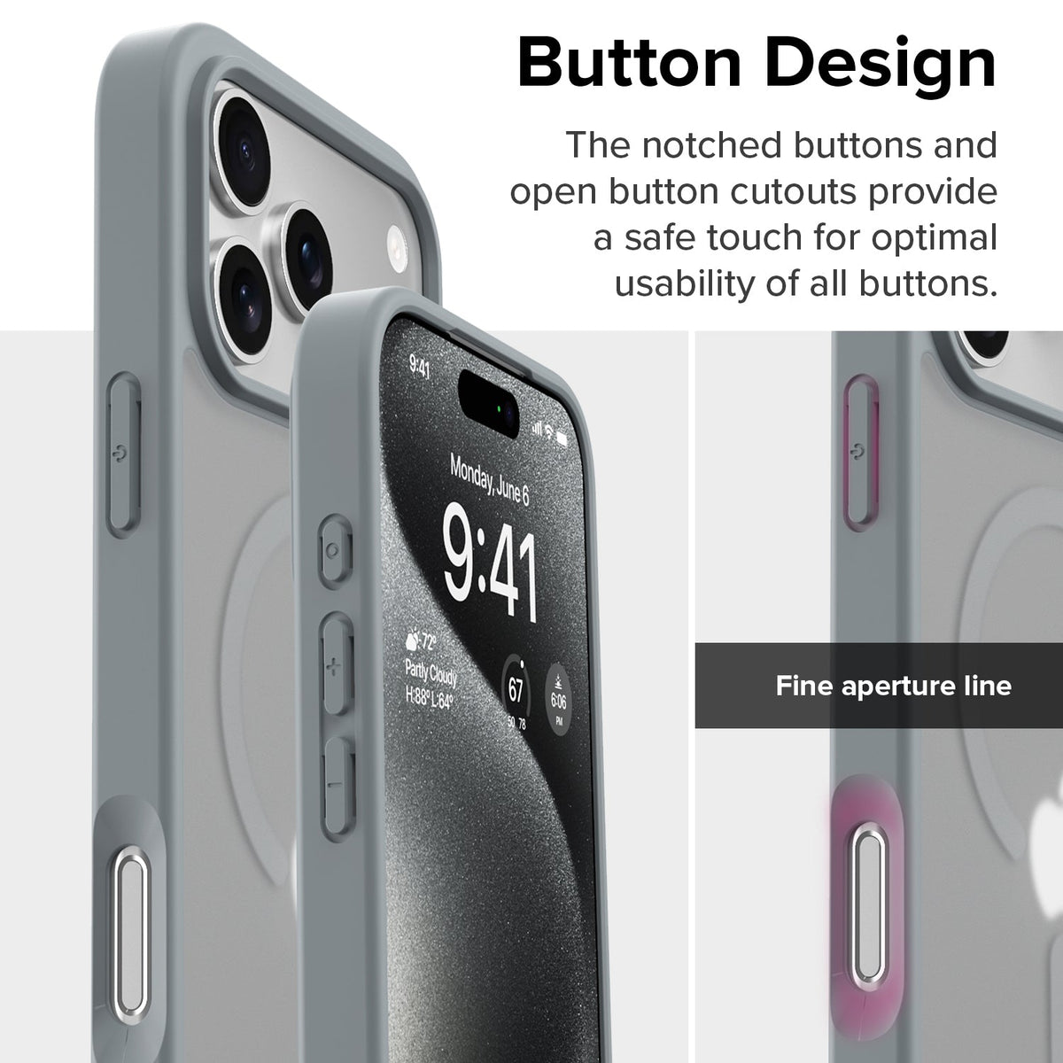 iPhone 17 Pro Max | iPhone 18 Pro Max Back Cover Matte Finish Magnetic for Magsafe Matte Sides Smooth Touch Back Case for iPhone 17 Pro Max | iPhone 18 Pro Max Cover