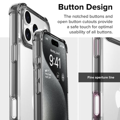 iPhone 17 Pro Max | iPhone 18 Pro Max Case  | Anti-scratch | Soft Shockproof Cushion Corners Camera Protection Back Cover | Hard Transparent Back Cover Case for iPhone 17 Pro Max | iPhone 18 Pro Max
