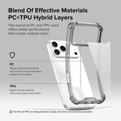 iPhone 17 Pro Max | iPhone 18 Pro Max Case  | Anti-scratch | Soft Shockproof Cushion Corners Camera Protection Back Cover | Hard Transparent Back Cover Case for iPhone 17 Pro Max | iPhone 18 Pro Max