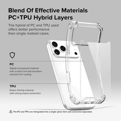 iPhone 17 Pro Max | iPhone 18 Pro Max Case  | Anti-scratch | Soft Shockproof Cushion Corners Camera Protection Back Cover | Hard Transparent Back Cover Case for iPhone 17 Pro Max | iPhone 18 Pro Max