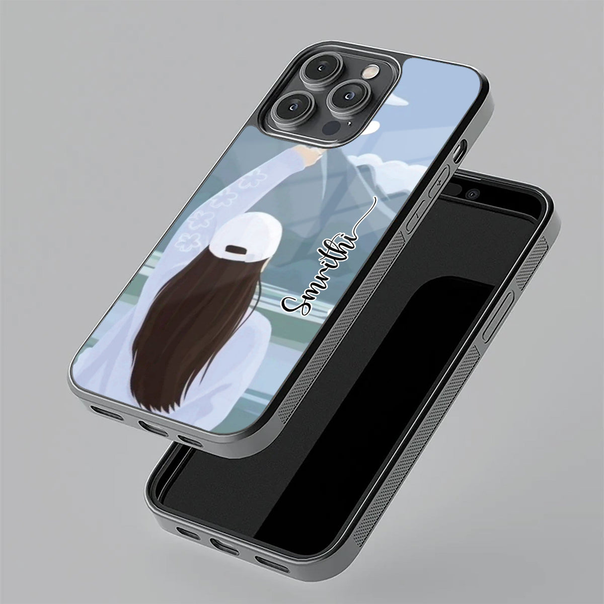 Chasing Dreams Customized Glass Case Cover For iPhone 17 Pro Max