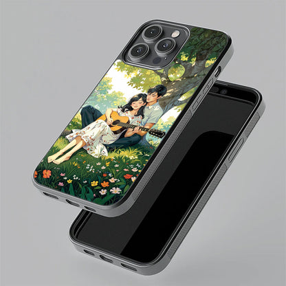Strings of Love Glass Case Cover For iPhone 17 Pro Max