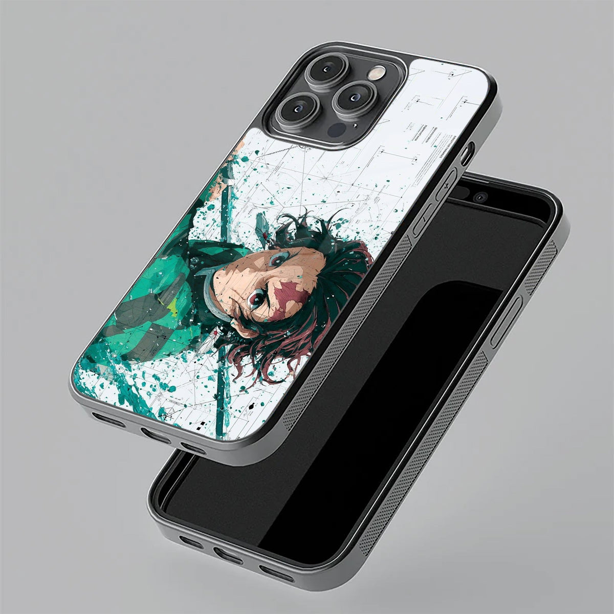 The Gentle Slayer Glass Case Cover For iPhone 17 Pro Max
