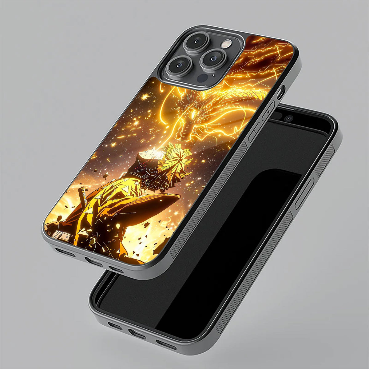 Thunder Boy Glass Case Cover For iPhone 17 Pro Max