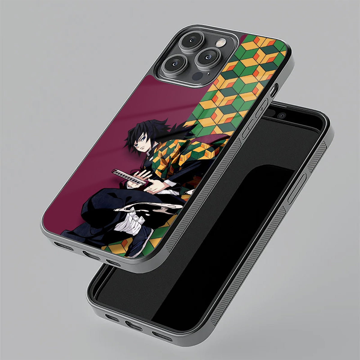 Water Soul Glass Case Cover For iPhone 17 Pro Max