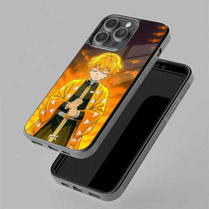 Zenitsu Glass Case Cover For iPhone 17 Pro Max