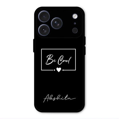 Be Cool Glass Case Cover For iPhone 17 Pro Max
