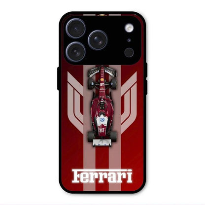 Ferrari Racing Legacy Glass Case For iPhone 17 Pro Max