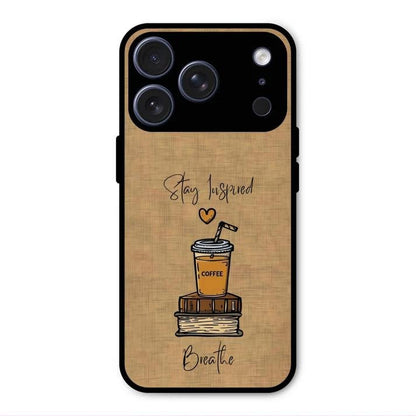 Inspired Sips Glass Case Cover For iPhone 17 Pro Max