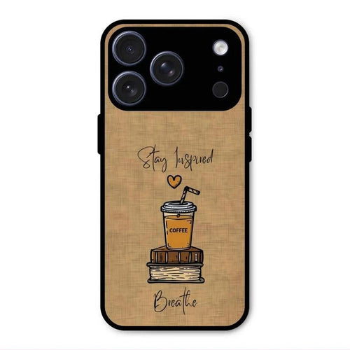 Inspired Sips Glass Case Cover For iPhone 17 Pro Max