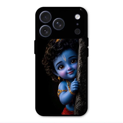 Little Krishna Divine Smile Phone Case For iPhone 17 Pro Max