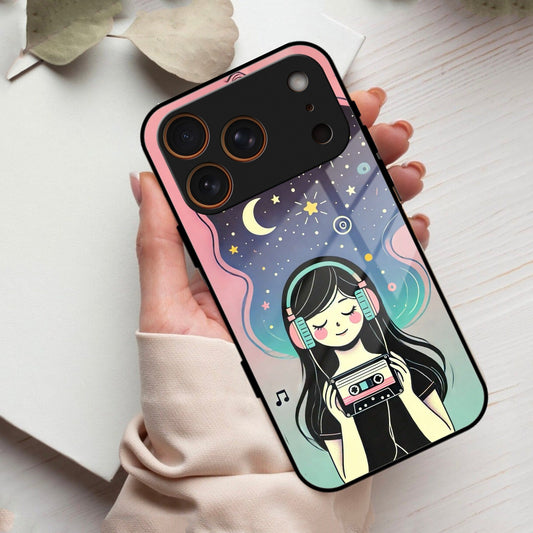 Luna Glass Case Cover For iPhone 17 Pro Max