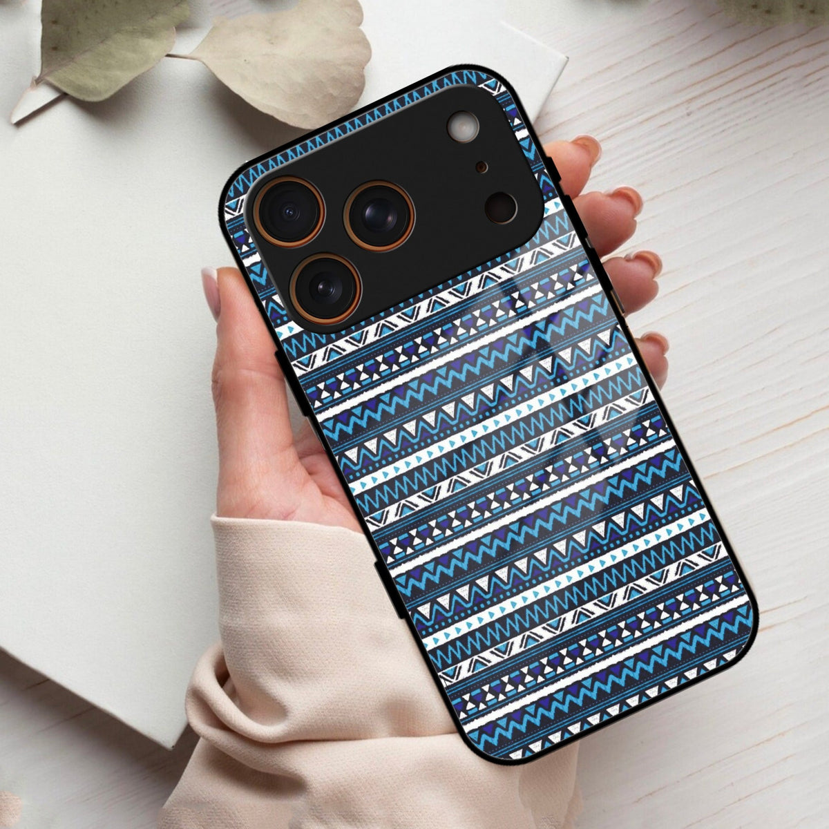 Mandala Glass Case Cover For iPhone 17 Pro Max