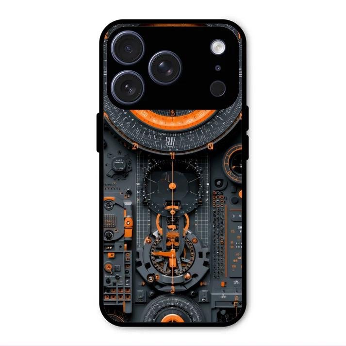 Mechanical Timepiece Glass Phone Cover iPhone 17 Pro Max