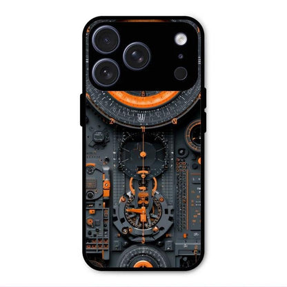 Mechanical Timepiece Glass Phone Cover iPhone 17 Pro Max