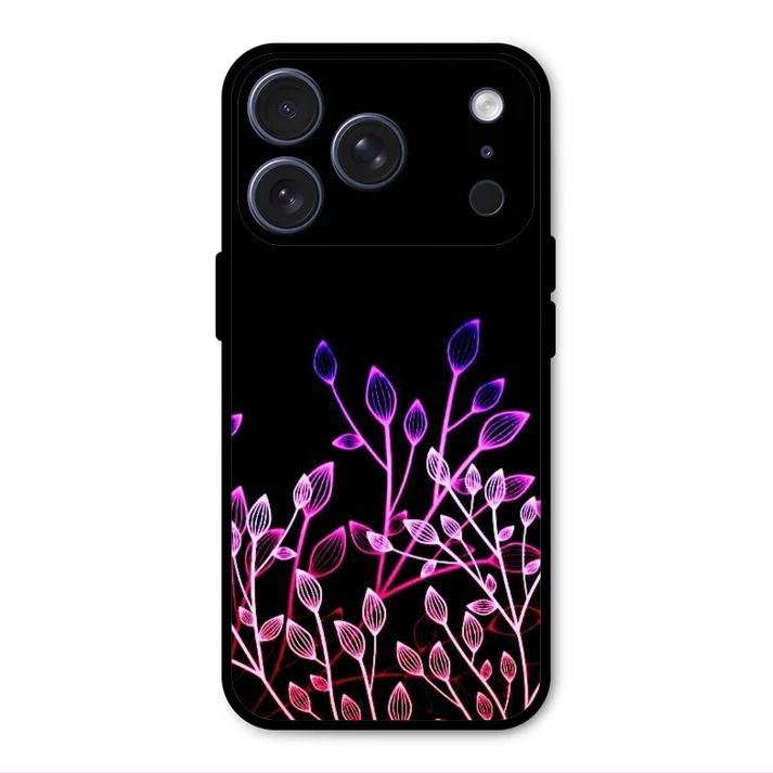 Multicolor Flower Print Glass Case Cover For iPhone 17 Pro Max
