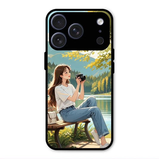 Nature's Frame Glass Case Cover For iPhone 17 Pro Max