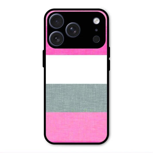 Pink Hues Harmony Glossy Metal Case Cover For iPhone 17 Pro Max