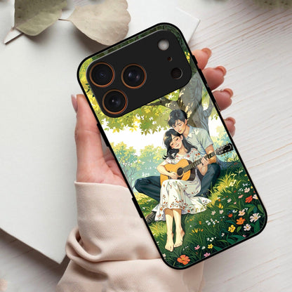 Strings of Love Glass Case Cover For iPhone 17 Pro Max
