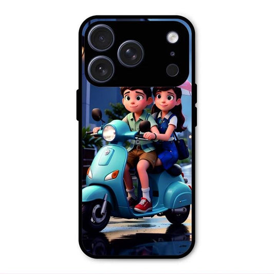 Sweet Escape Glass Case Cover For iPhone 17 Pro Max