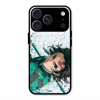The Gentle Slayer Glass Case Cover For iPhone 17 Pro Max