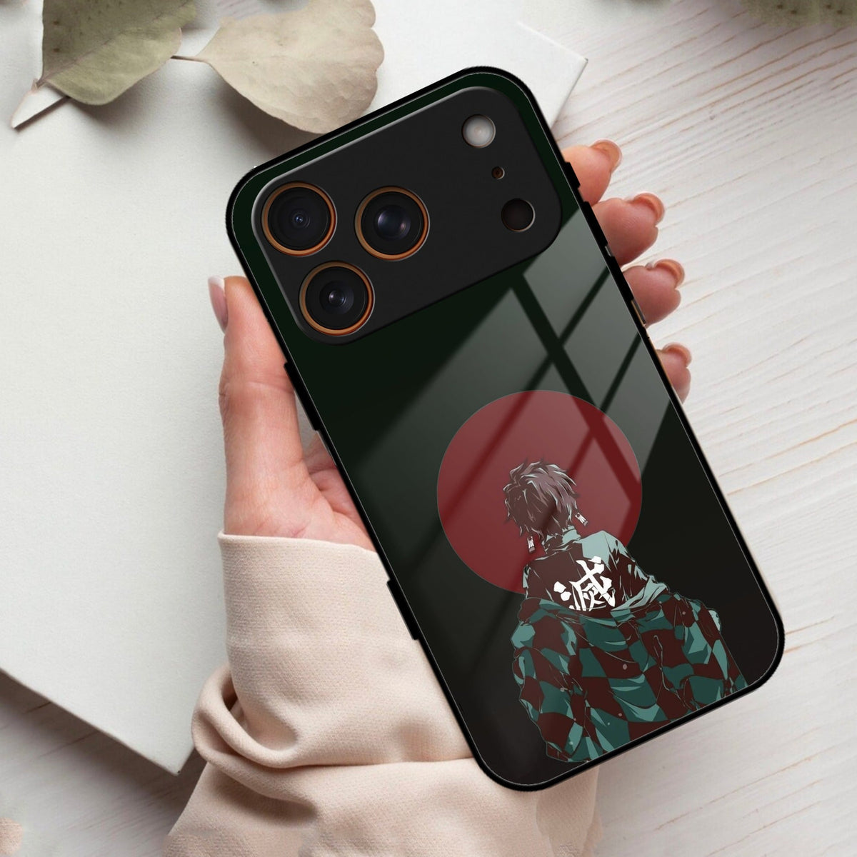 The Kind Slayer Glass Case Cover For iPhone 17 Pro Max